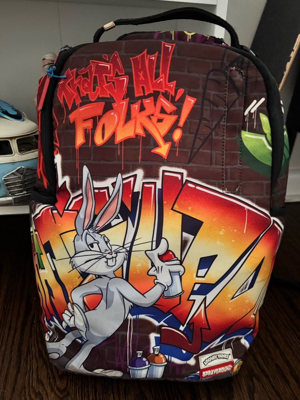 Sprayground Looney Tunes Bugs Bunny Graffiti Backpack
